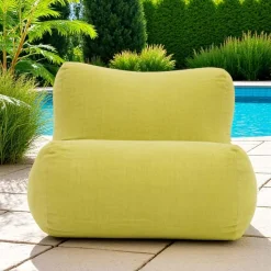 Poltrona per il Giardino in Tessuto Outdoor Color Lime - Maestrale