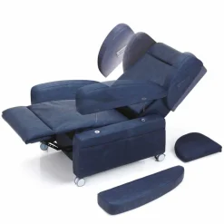 Poltrona relax ortopedica 4 motori made in Italy Giglio,design moderno