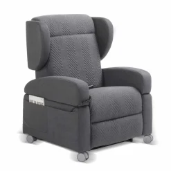 Poltrona relax ortopedica 4 motori made in Italy Giglio,design moderno