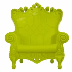 Poltrona stile barocco-moderno colorata Slide Queen Of Love,made Italy