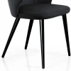 Poltroncina da Soggiorno Elegante Tessuto Colorato e Metallo Nero - Duchessa