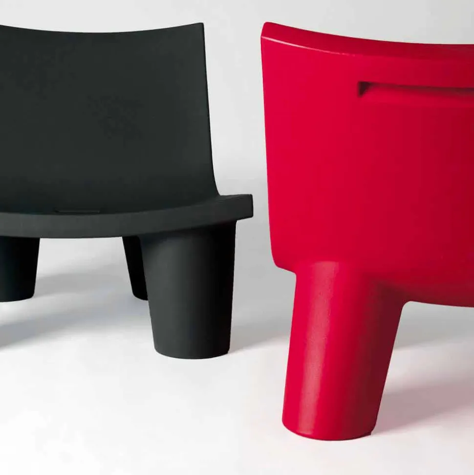 Poltroncina esterno / interno Slide Low Lita colorata made in Italy