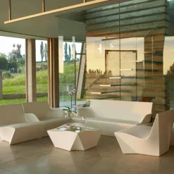 Poltroncina lounge design moderno Slide Kami Ichi fatta in Italia