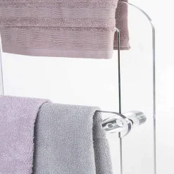 Porta asciugamani da bagno, in plexiglass PMMA Zanica