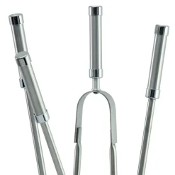 Porta Attrezzi con 4 Accessori in Acciaio Inox e Fiamma Made in Italy - Vita