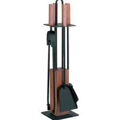 Porta Attrezzi con 4 Accessori, Manici e Struttura in Legno Made in Italy - Koi