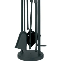 Porta Attrezzi con 4 Utensili per il Camino Made in Italy - Licaone