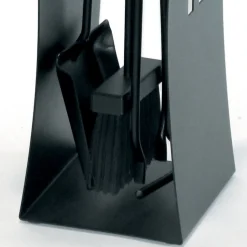 Porta Attrezzi dalle Linee Moderne in Metallo e 4 Utensili Made in Italy - Maiko