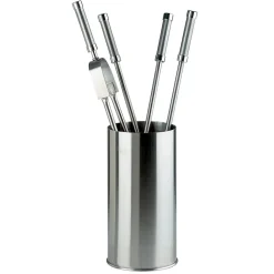 Porta Attrezzi in Acciaio Inox con 4 Accessori Made in Italy - Zaino