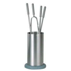 Porta Attrezzi in Acciaio Inox con 4 Accessori Made in Italy - Zaino