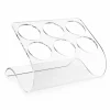 Portabottiglie da Appoggio per 6 Bottiglie in Plexiglass Trasparente - Tanatin