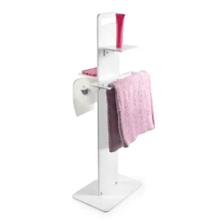 Portacarta, Porta Asciugamano e Sapone da Bidet Made in Italy - Pluto