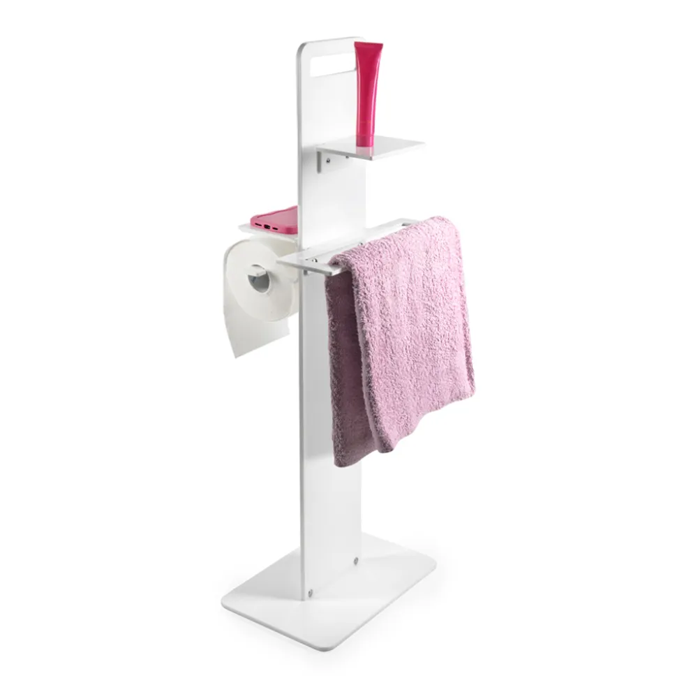 Portacarta, Porta Asciugamano e Sapone da Bidet Made in Italy - Pluto