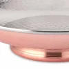 Portafrutta da Tavolo Design Centrotavola Rame Battuto a Mano 28 cm - Terraemare