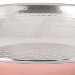 Portafrutta da Tavolo Design Centrotavola Rame Battuto a Mano 28 cm - Terraemare