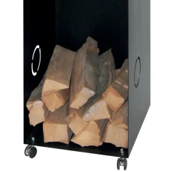 Portalegna con 2 Vani Contenitori e Ripiano Superiore Made in Italy - Colibri