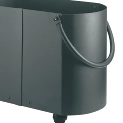 Portalegna in Diverse Finiture con 2 Maniglie Laterali Made in Italy - Impala