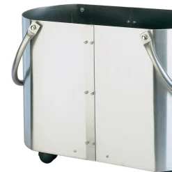 Portalegna in Diverse Finiture con 2 Maniglie Laterali Made in Italy - Impala