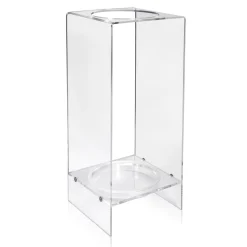 Portaombrelli da Ingresso in Plexiglass Bianco o Trasparente - Ombelico