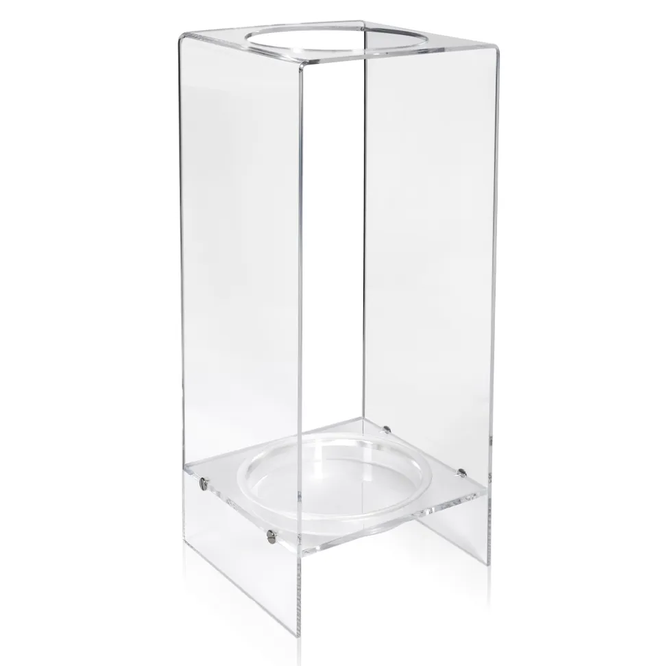 Portaombrelli da Ingresso in Plexiglass Bianco o Trasparente - Ombelico