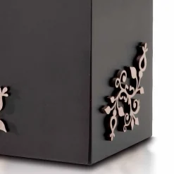 Portaombrelli di Design Rettangolare Elegante Moderno in Legno Decorato - Dekoro