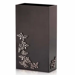 Portaombrelli di Design Rettangolare Elegante Moderno in Legno Decorato - Dekoro