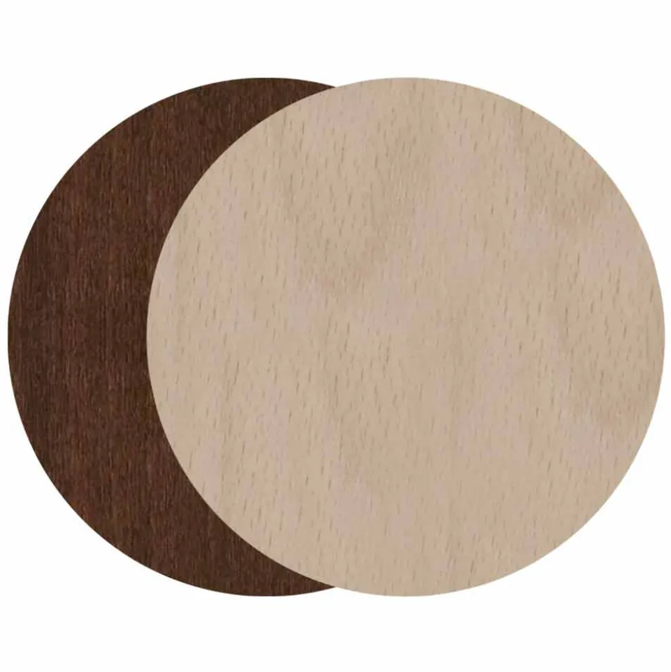 Portaombrelli in Legno Scuro o Bianco con Decori dal Design Moderno - Cannabambu