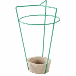Portaombrelli in Metallo Colorato e Cemento di Design Moderno Italiano - Rachid
