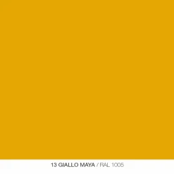 Portaombrelli in Metallo Colorato e Cemento di Design Moderno Italiano - Rachid