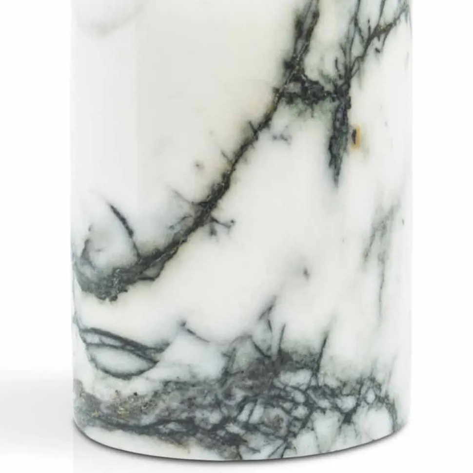 Porta Sapone Bagno in Marmo Paonazzo di Design Made in Italy - Curt