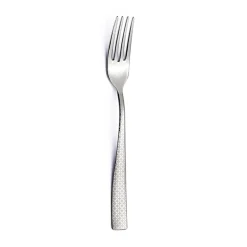 Posate in Acciaio Inox Lucido con Decoro Geometrico a Laser 24 Pz - Rupeo