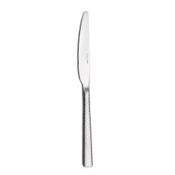 Posate in Acciaio Inox Lucido con Decoro Geometrico a Laser 24 Pz - Rupeo