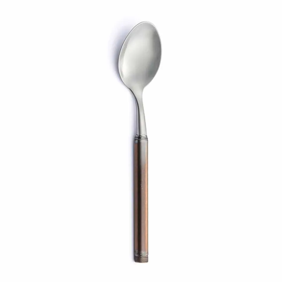 Posate in Acciaio Satinato 24 Pezzi Design Artigianale Italiano - Damerino