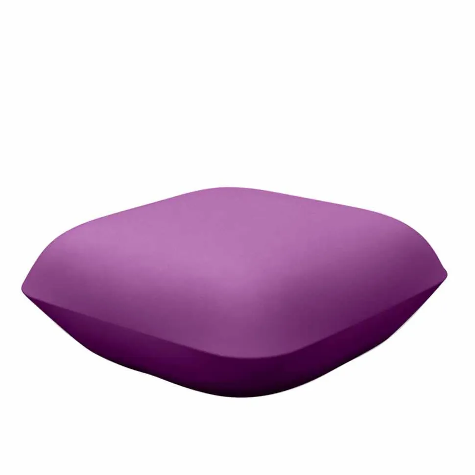 Pouf da esterno di design Pillow by Vondom in polietilene. 67x67 cm