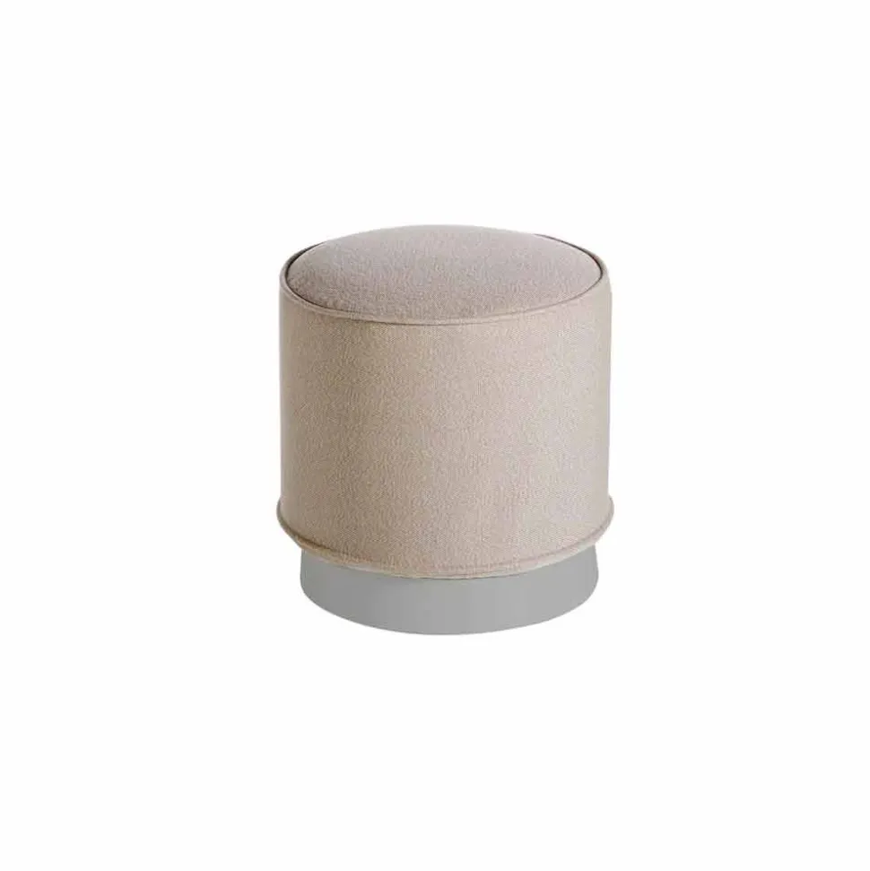 Pouf da Esterno, in Polietilene e Tessuto o Pelle - Mara Slide