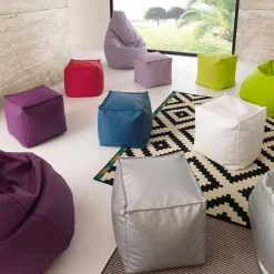 Pouf dal design moderno Flower