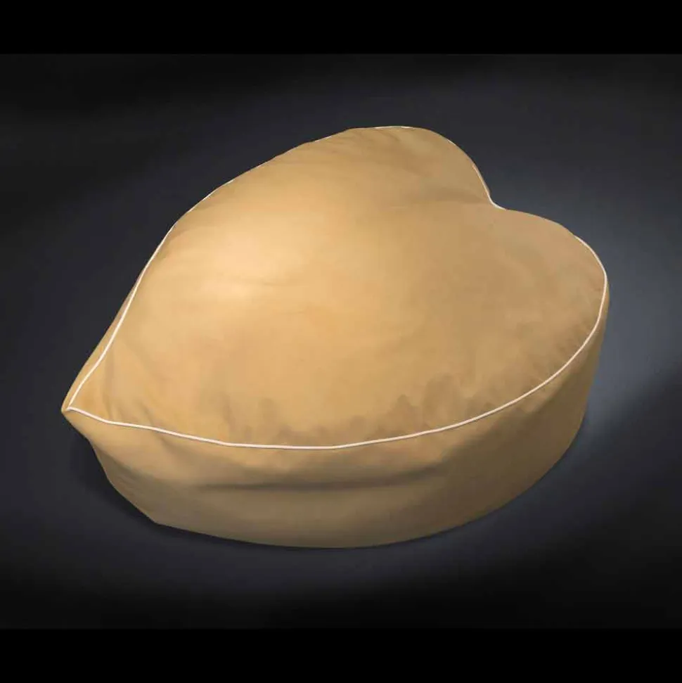 Pouf di design in ecopelle nautica per interni ed esterni Potus