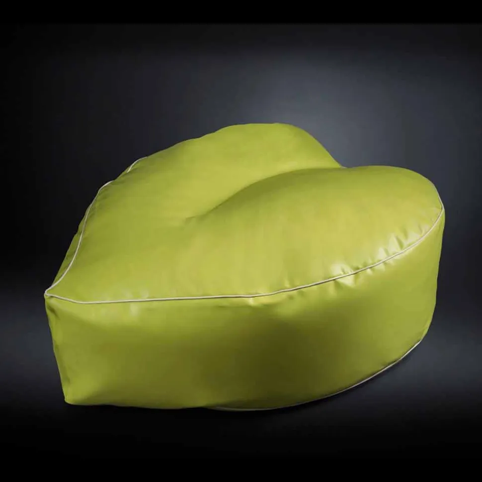 Pouf di design in ecopelle nautica per interni ed esterni Potus