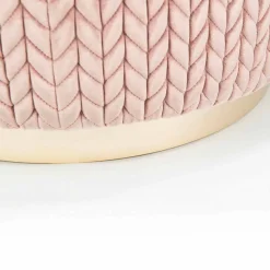Pouf di design in tessuto Belle 1