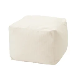 Pouf Morbido Quadrato da Interno ed Esterno in Tessuto Vari Colori - Naemi