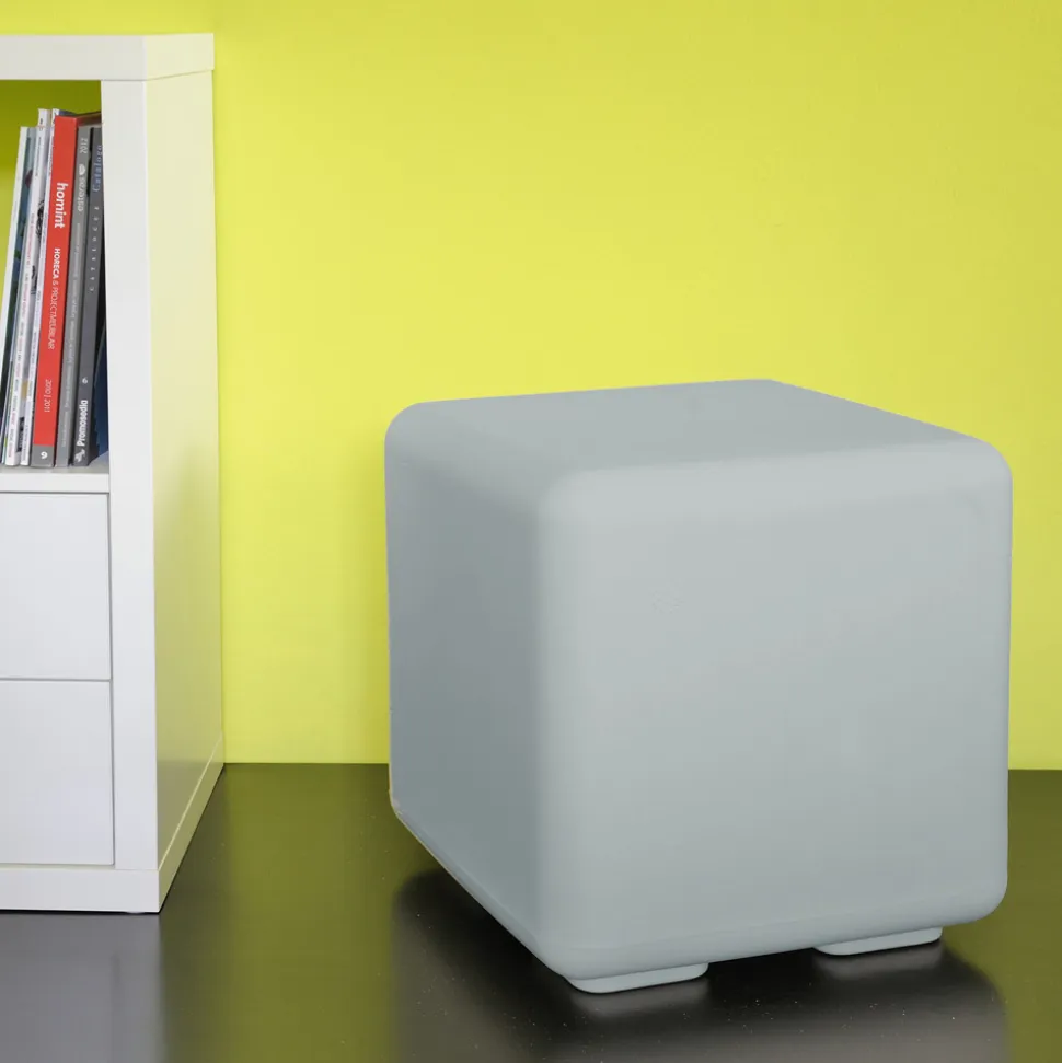 Pouf Tavolino da Giardino in Polietilene Colorato Made in Italy - Colores