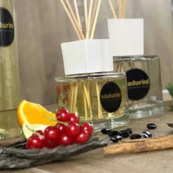 Profumatore Ambiente Acqua Marina 2,5 Lt con Bastoncini - Essenzadiportofino