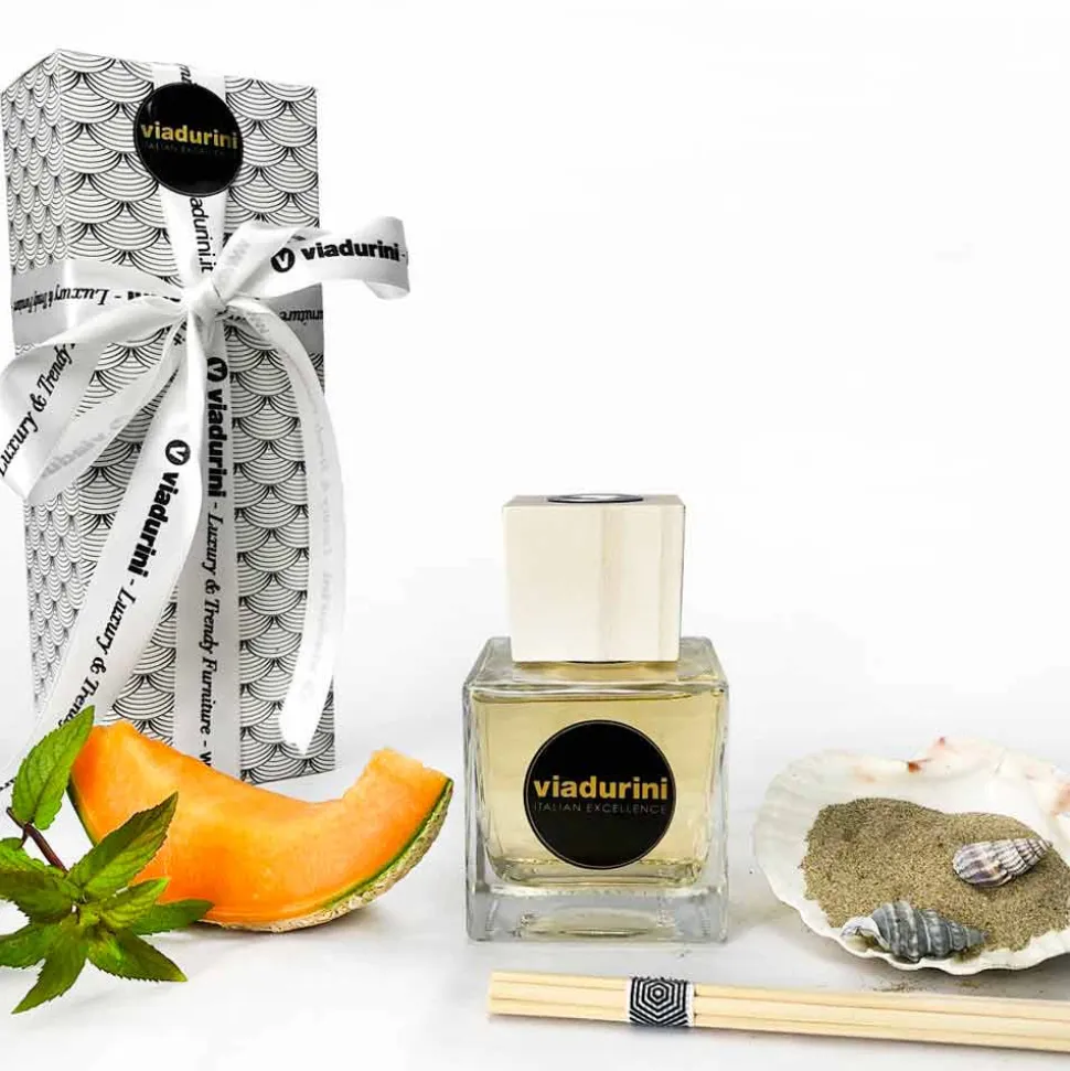 Profumatore Ambiente Acqua Marina 200 ml con Bastoncini - Essenzadiportofino