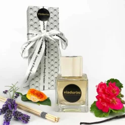 Profumatore Ambiente Fragranza Ambra 200 ml con Bastoncini - Romaeterna