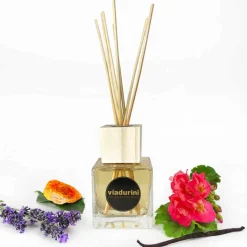 Profumatore Ambiente Fragranza Ambra 200 ml con Bastoncini - Romaeterna