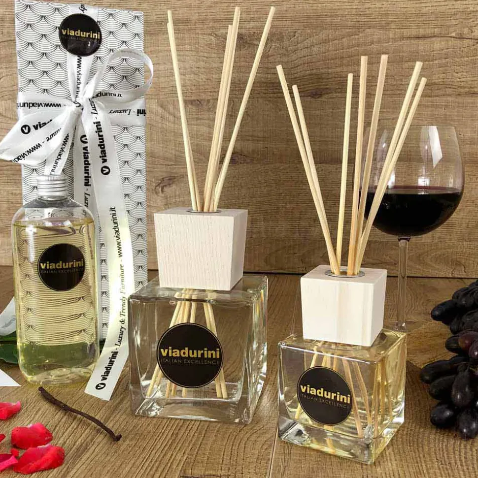Profumatore Ambiente Mosto Selvatico 200 ml con Bastoncini - Terradimontalcino