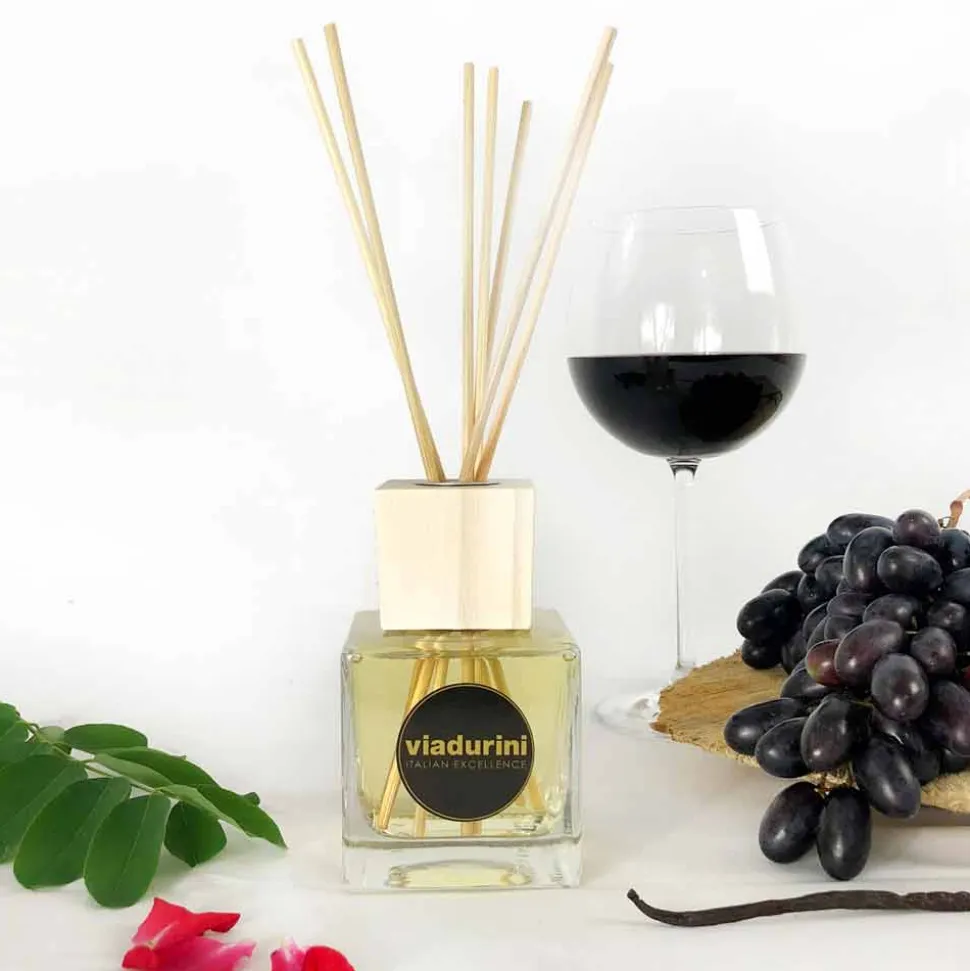 Profumatore Ambiente Mosto Selvatico 200 ml con Bastoncini - Terradimontalcino