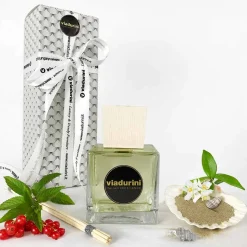 Profumatore Ambiente Vaniglia e Mou 500 ml con Bastoncini - Sabbiadelsalento
