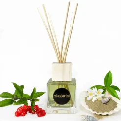 Profumatore Ambiente Vaniglia e Mou 200 ml con Bastoncini - Sabbiadelsalento