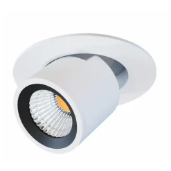 Proiettore a Led Plafoniera Orientabile in Alluminio 4 Pezzi - Etrusca